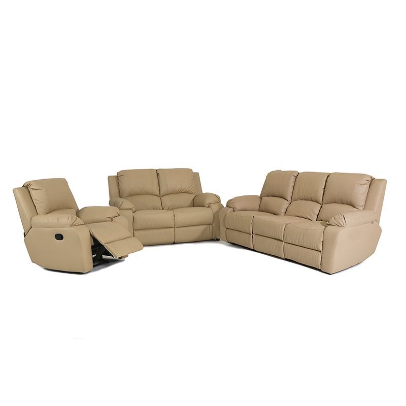 Euro Leather recliner 3,2,1 on special