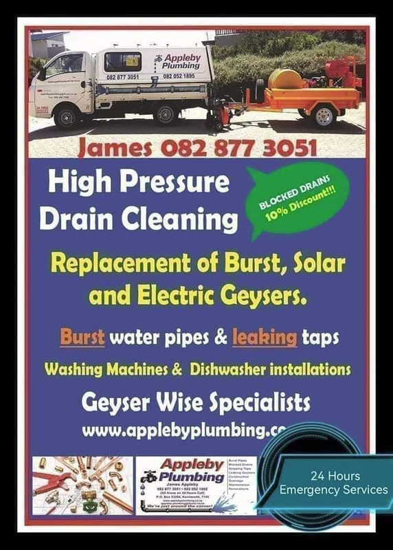 Appleby Plumbing 24 Hours Emergency Services &amp; Blocked Drains Specialists.