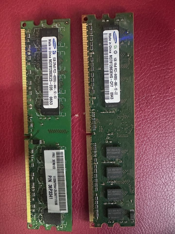 Samsung 1Gb Ddr2 533Mhz Pc2-4200 240Pin(2 Available)