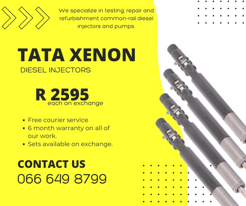 TATA diesel injectors for sale on exchange with 6 months warranty