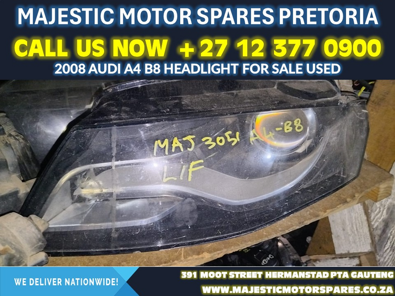 2008 Audi A4 B8 headlight for sale used