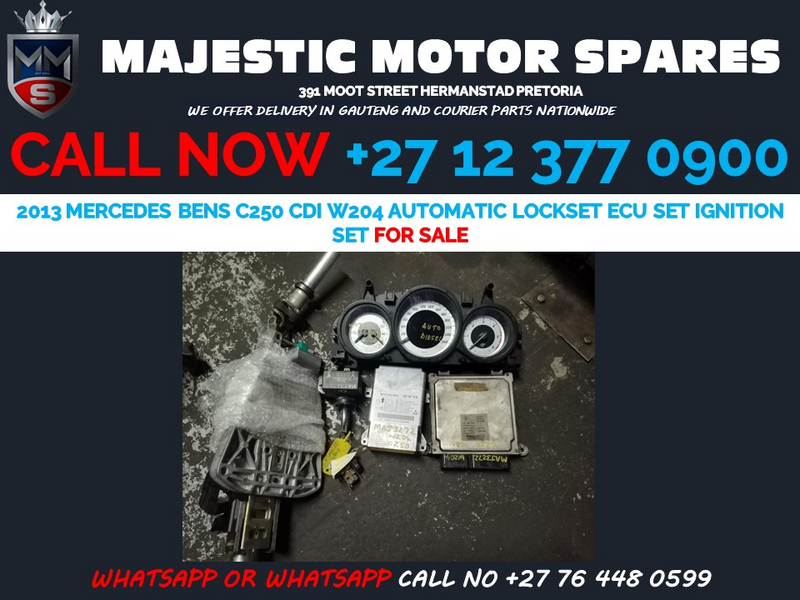 Mercedes Benz C250 cdi w204 ignition set for sale used