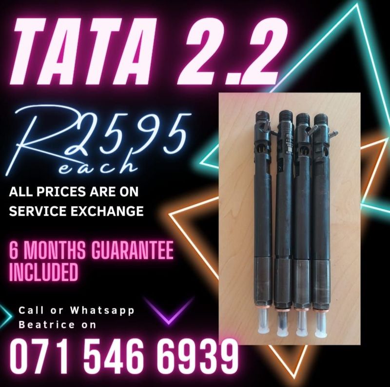 TATA XENON 2.2 DIESEL INJECTORS FOR SALE WITH WARRANTY