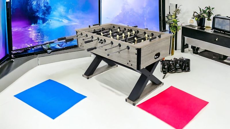 Foosball Table X-Treme Tournament Quality Enjoy hours of fun with friends and family with the