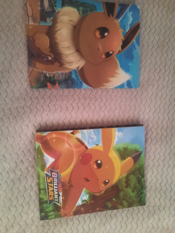 Pokemon cards and pokemon books