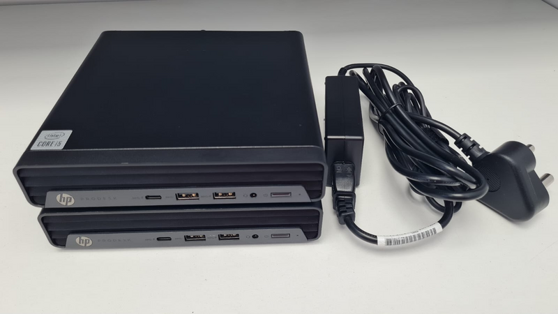 Hp ProDesk 400 G6 mini PC Core i5 10th Gen 16GB Ram 256GB SSD. With Charger