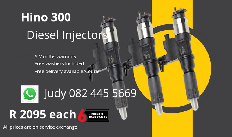 Hino 300 Diesel Injectors