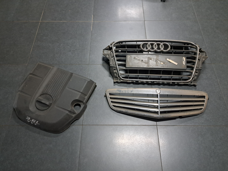 AUDI and MERC Grille
