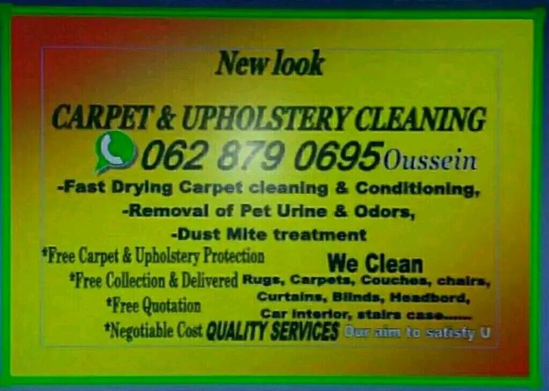 NEW LOOK CARPET &amp; UPHOLSTERY, TILES POLISHING SERVICES