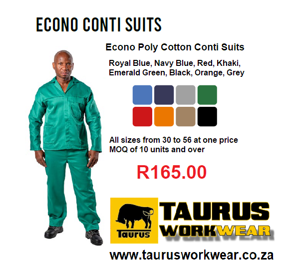 Conti Suit Overalls in all colours