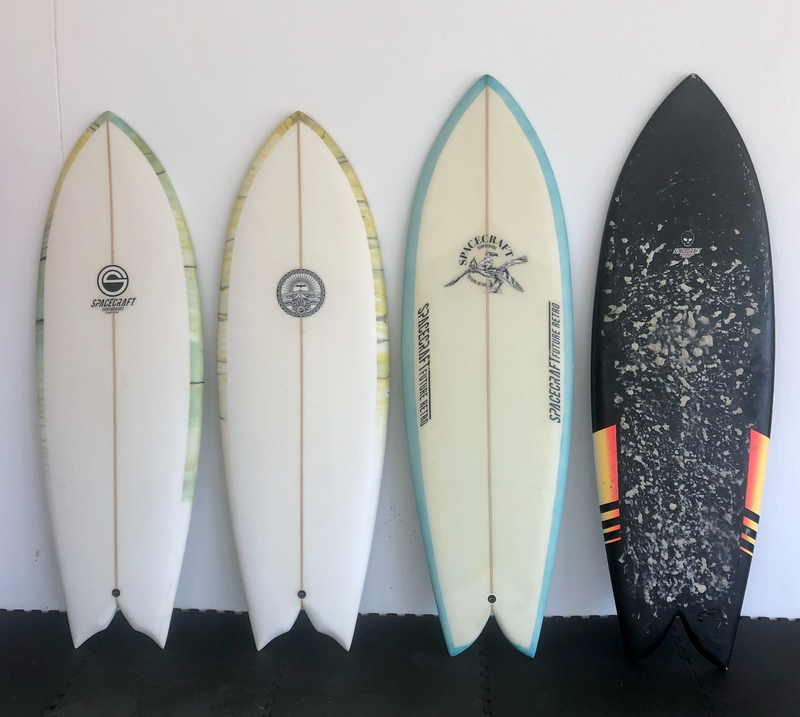 Surfboards - Twin fins