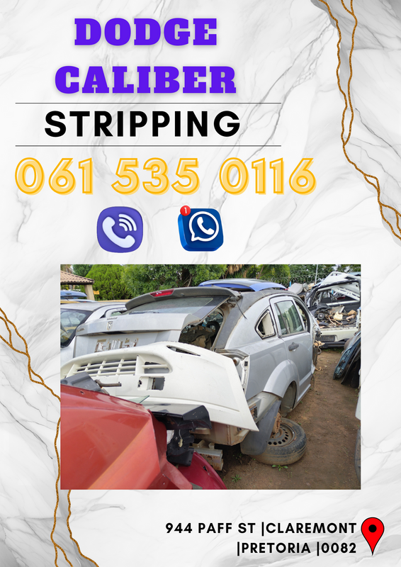 Dodge caliber stripping for spares Call or WhatsApp me for prices 063 149 6230