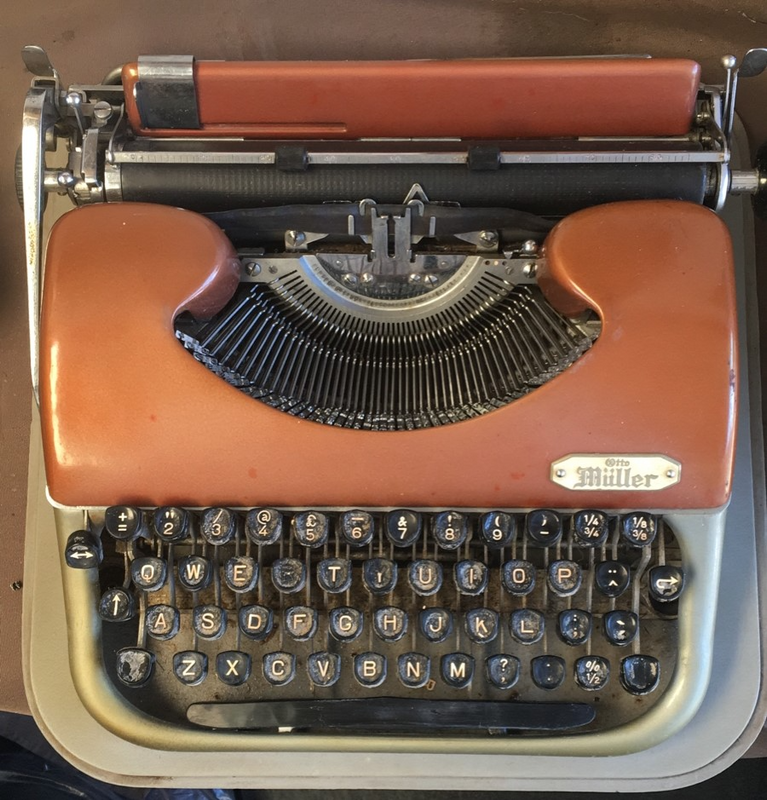 Otto Müller- Vintage Typewriter - very old