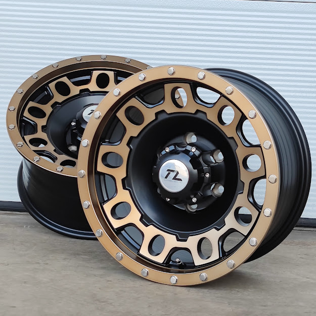 New 16&#34; magwheels in satin black/bronze to fit bakkies and SUV with 6x139pcd.