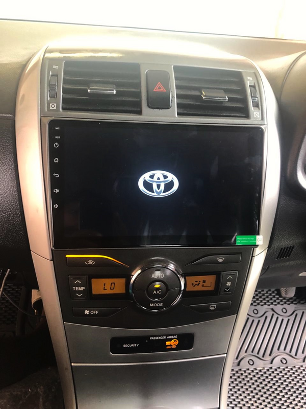 TOYOTA COROLLA 9 INCH ANDROID MEDIA /NAVIGATION UNIT (QUEST/PROFESSIONAL 2007-2018)