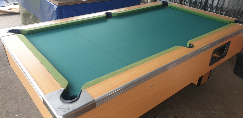 Slate pool table