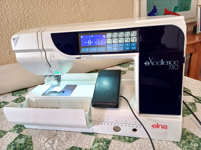 ELNA eXcellence 730 for &#34;Quilting &amp; Sewing&#34;