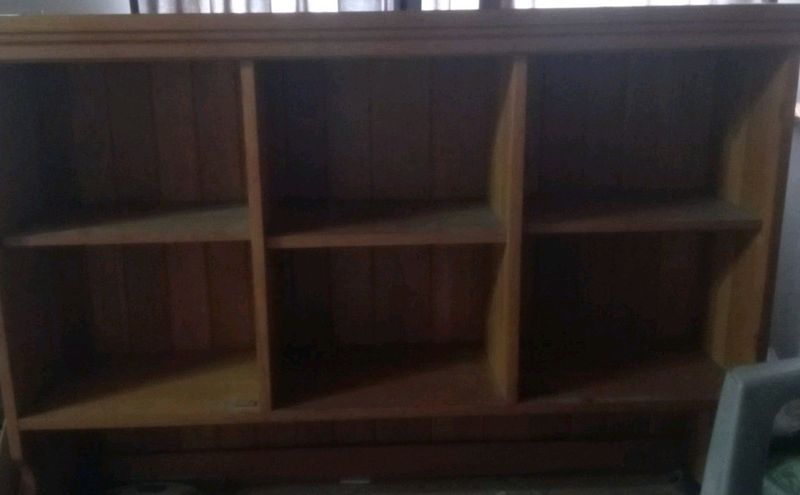Solid oak wooden cabinet