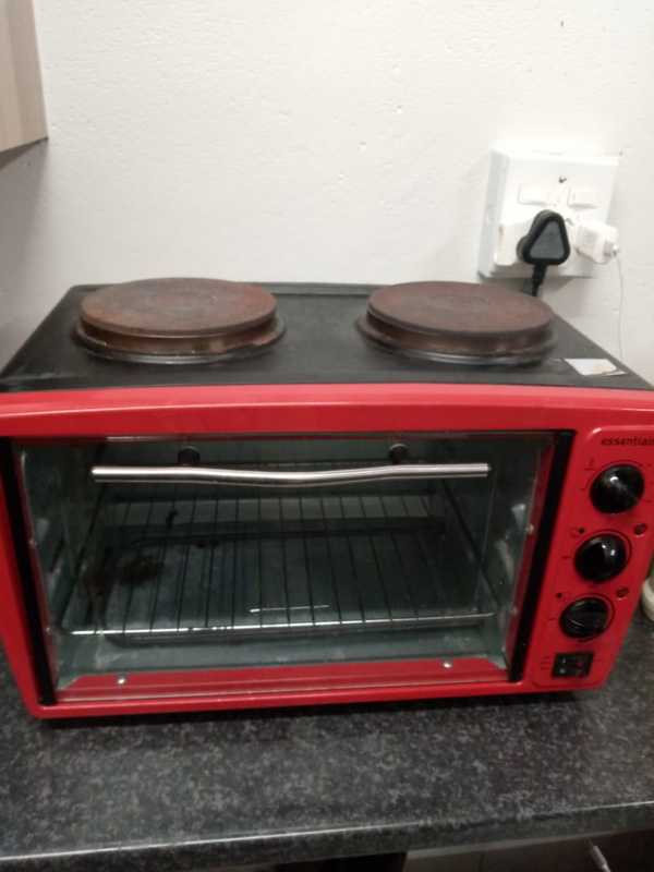 Essential Oven Two Plate Stove