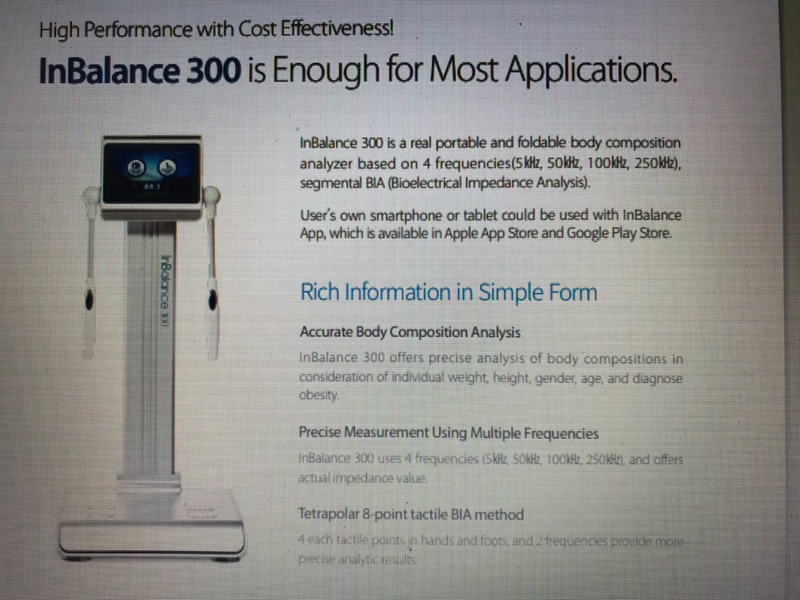 Inbalance 300 Body Composition Analyser