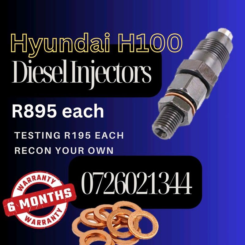 Hyundai H100 Diesel Injectors for sale