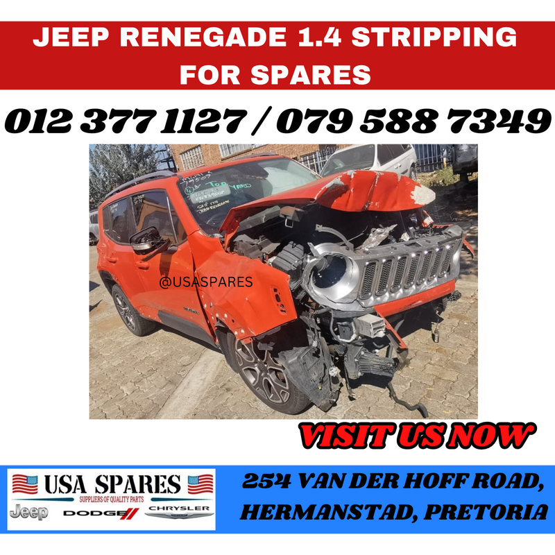 Jeep Renegade 1.4 Stripping for Spares