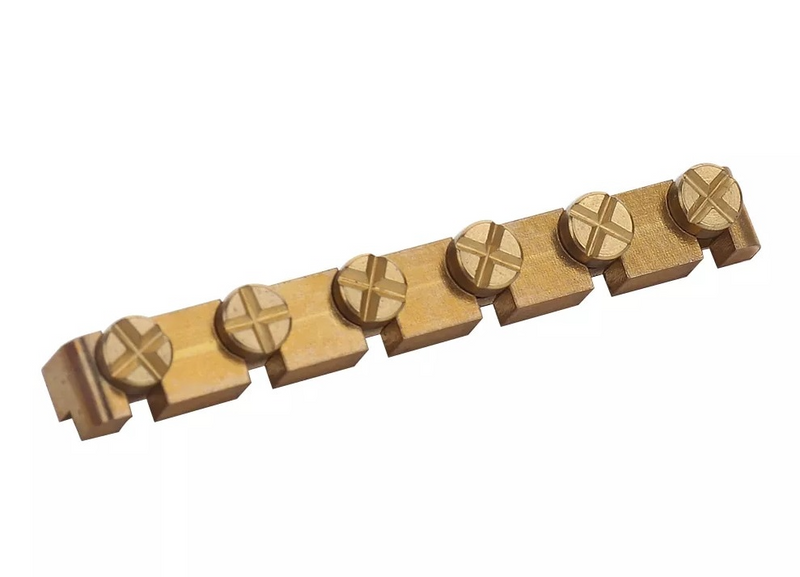 Adjustable Brass Guitar Nut for Stratocaster / Telecaster Electric Guitars - 43mm