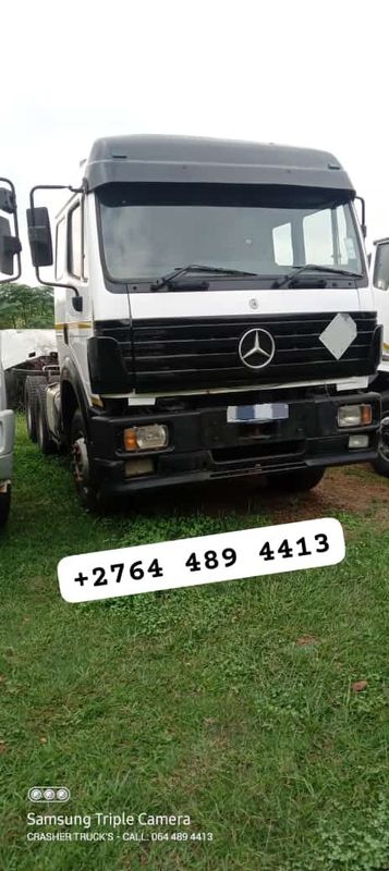 Mercedes-Benz powerliner 2550 limited edition 6x4 horse with extremely clean interior and with hydra