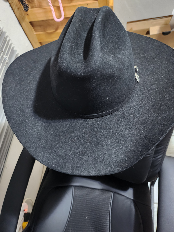 STETSON Cowboy Hat - BEAVER X 4 Black