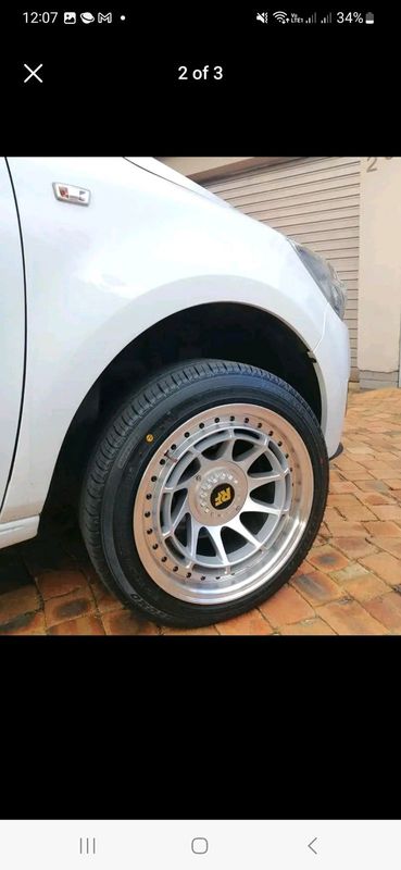 15inch RF ROTIFORM TWIST RIMS AND TYRES