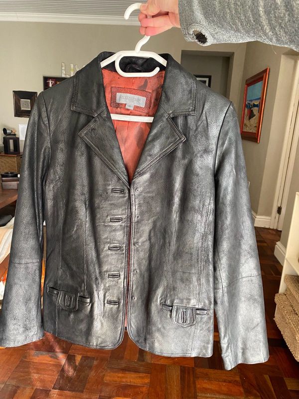 Jacket leather classic vintage
