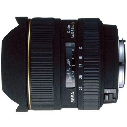 Sigma 12-24mm F4.5-5.6 EX DG Aspherical HSM Super Wide-Angle Zoom Lens for Canon EF