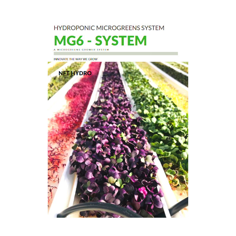 Microgreens System 6x1.8m Growing Channels