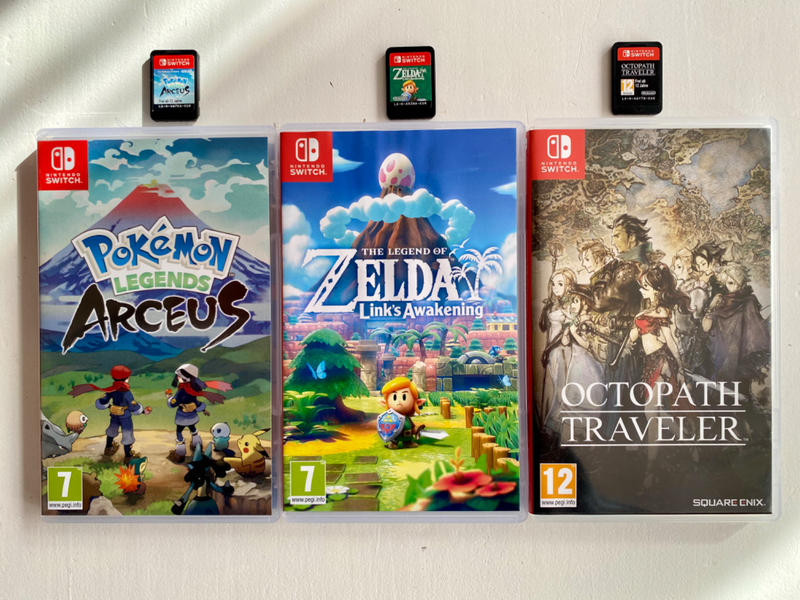 3 Nintendo Switch Games (Excellent Condition)