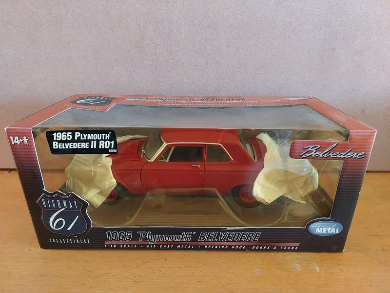 1:18 scale 1965 Plymouth Belvedere