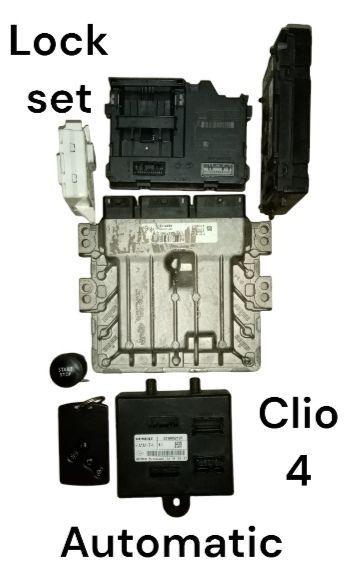 Lock set clio 4 automatic