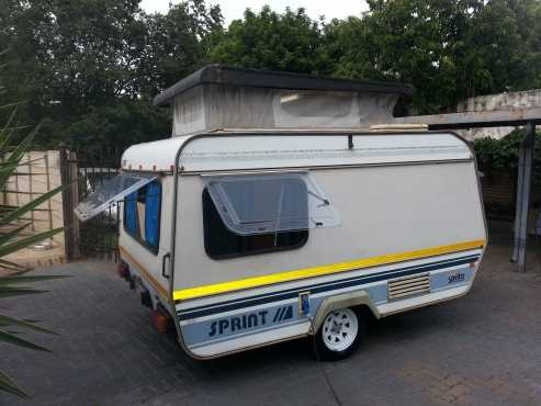 Small Caravan in good condition wanted for two people, setup must be easy