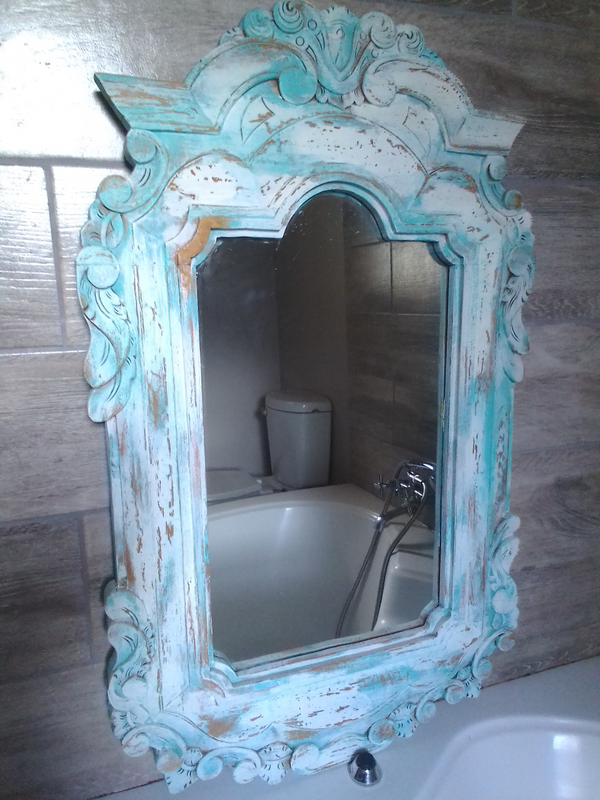 Vintage Bali Mirror