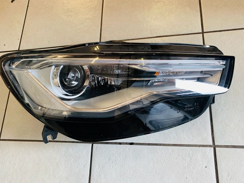 Audi a6 facelift headlight headlights