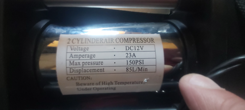 Mini 2 Cylinder Air Compressor