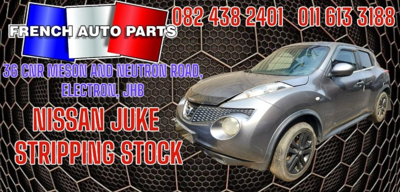 NISSAN JUKE SPARE / PARTS FOR SALE AT FRENCH AUTO PARTS