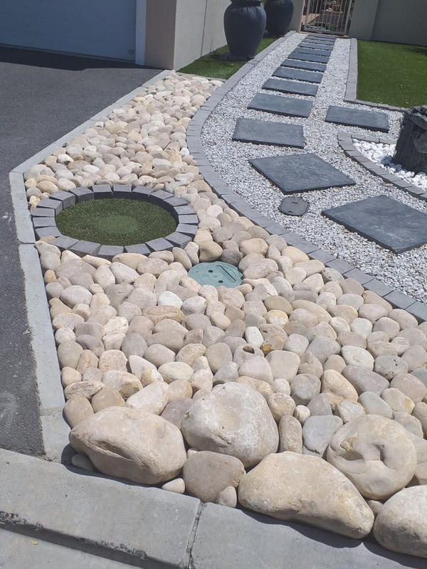 Choose Stone and Bark for all your landscaping needs.. From gravels, cement edging and much more...