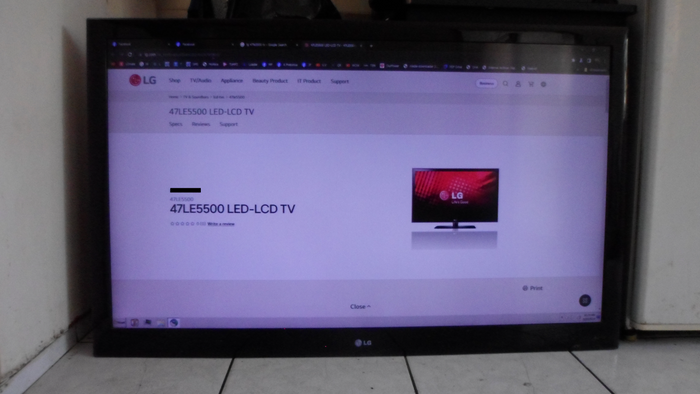 SOLD!!! LG 47LE5500 LED-LCD TV 47 inch. R995. 0829288318. | Morningside |  Gumtree South Africa