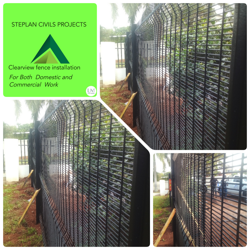 Clearviewfence installation