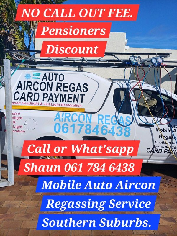 Mobile Auto Aircon Regassing Southern Suburbs.