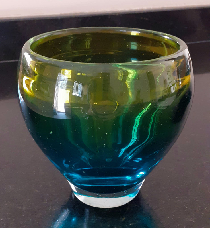 Murano glass bowl.