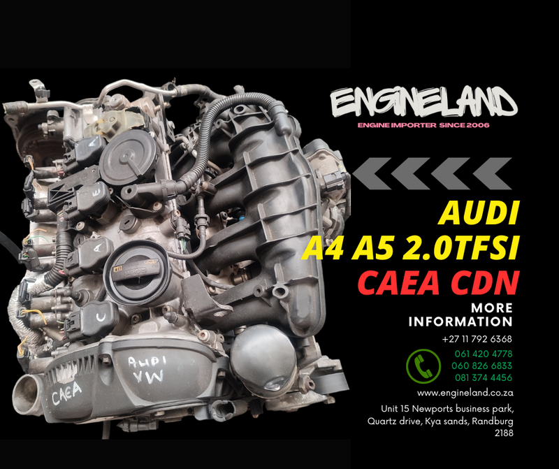 Audi A5 2.0 TFSI CAEA/CDN engine