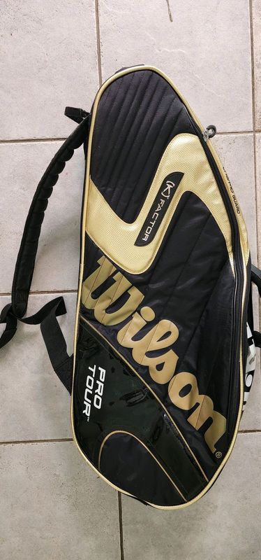2 x Tennis/Squash Pro Tour Bags - bargain4both
