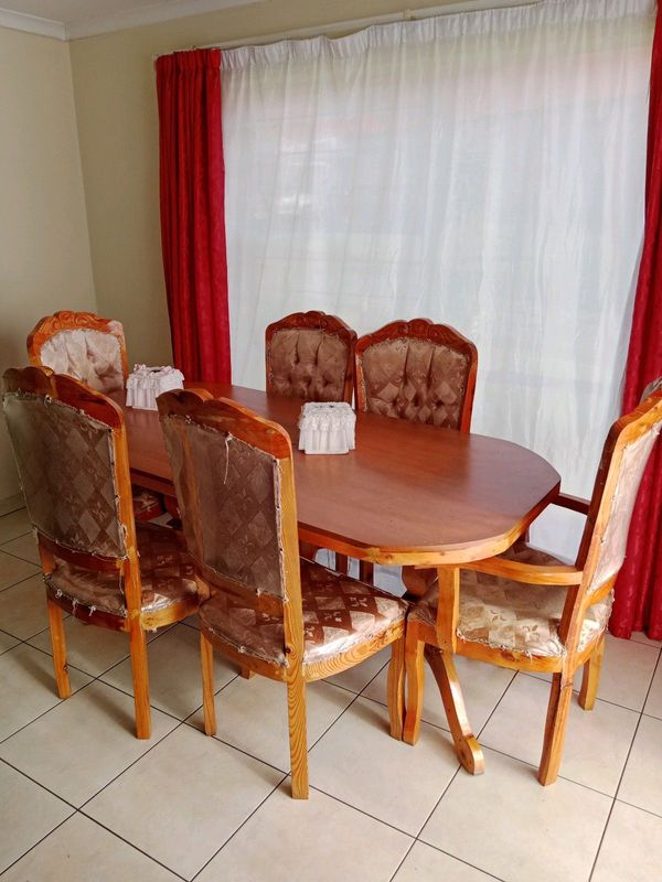 Dining Table and 6 Chairs for sale