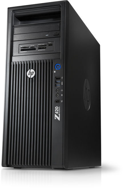 HP Z420 Intel Xeon Quad-Core 3.7Ghz 16GB Ram 500GB HDD 4GB Graphic card